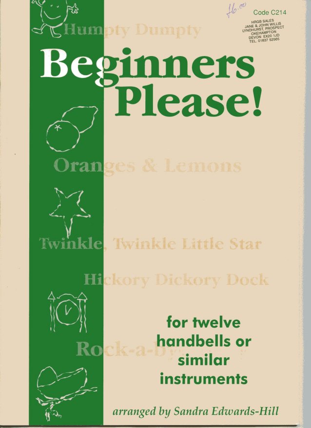 Beginners Please (C214) - 12 bell - Staff